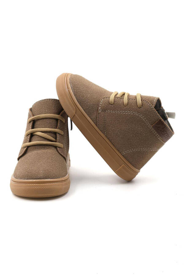 Dusty Orthopedic Zippered Lace-Up Girl-Boy Kids Boots Shoes - 2