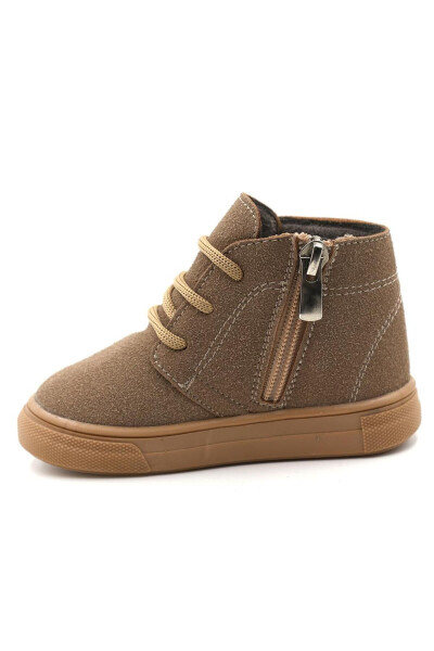 Dusty Orthopedic Zippered Lace-Up Girl-Boy Kids Boots Shoes - 4