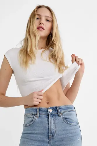 1420 Düşük Bel Skinny Jean - Mavi - 6