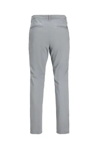 Düşük Bel Slim Fit Gri Erkek Chino Pantolon JPSTMARCO JJBOWIE NOOS - ULTİMATE GREY - 4