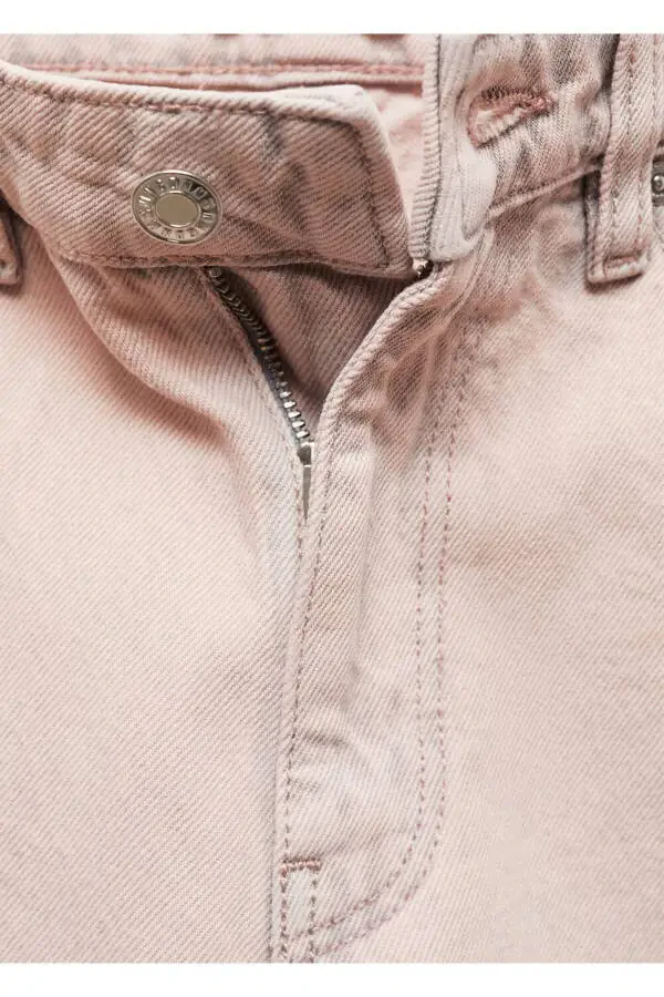 Düz kesim crop jean - 6