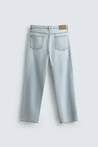 DÜZ KESİM JEAN-Açık mavi - ZARA (1)