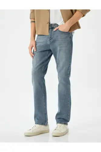 Straight Fit Kot Pantolon - Mark Jean - 3
