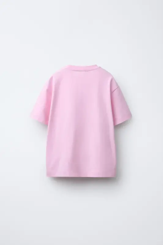 DÜZ T-SHIRT-Pembe - 2