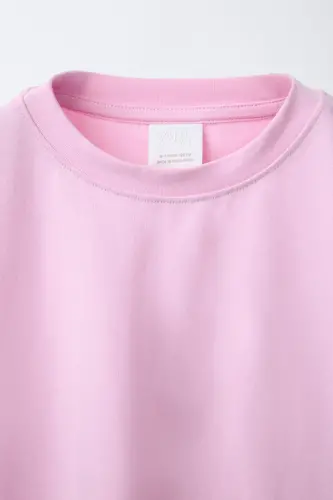 DÜZ T-SHIRT-Pembe - 3