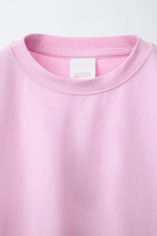 DÜZ T-SHIRT-Pembe - 3