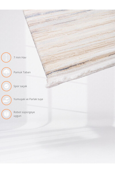 Bella Modern Salon Halısı Mutfak Halısı Yolluk Doğal Yumuşak Halı Bl-05 - 4