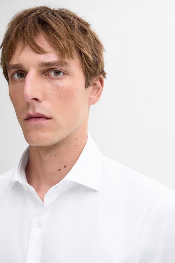 Regular fit %100 pamuklu gömlek - 12