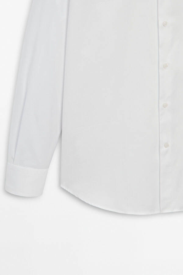 Regular fit %100 pamuklu gömlek - 8