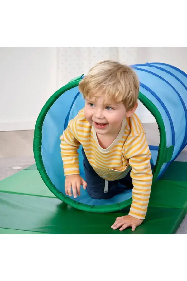 Дваргамас Игровой Туннель - 126 См - Синий / Зеленый - 4