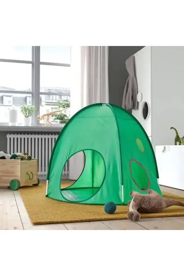 DVARGMAS Yashil 98x80 sm. Bolalar xonasi o'yin chodiri - 4