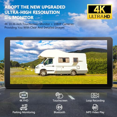 DVKNM 4K RV Backup Camera System 10.36