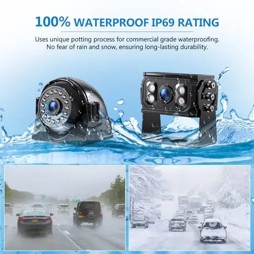 DVKNM 4K RV Backup Camera System 10.1
