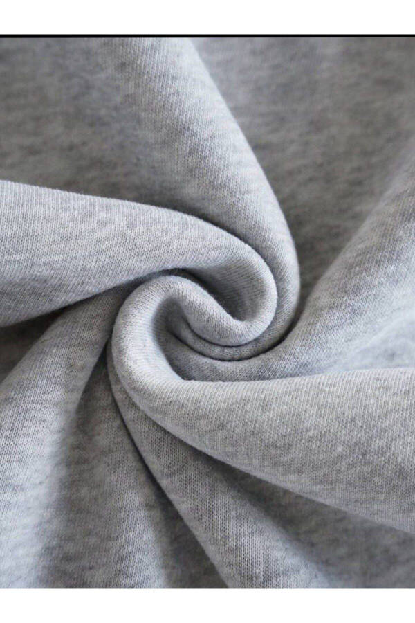 Двойной шанс спортивный костюм с эластичными манжетами, удобный джоггер - 7