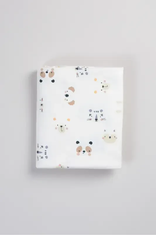 Двустороннее детское одеяло из 100% хлопка с сертификатом Oeko-Tex, 100x85 см - Коала - 3