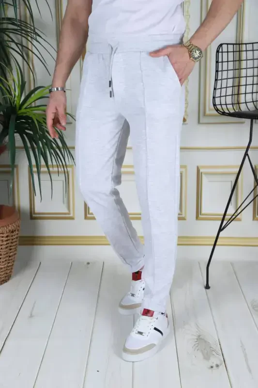 Двусторонние спортивные штаны-МеталликДВОЙНОЙСЕРЫЙ - 1