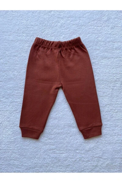 Двухкомпонентный набор свитшота и брюк для младенцев с вышивкой Mama's - 3