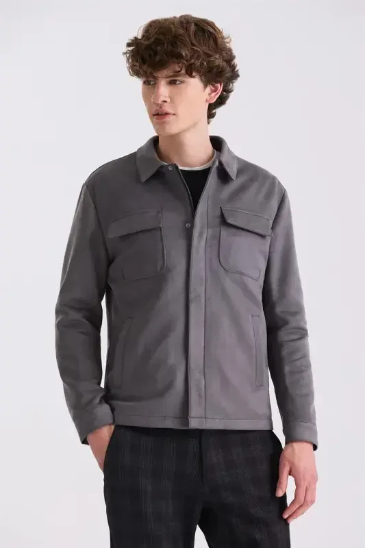 Дымка Comfort Fit Mock Neck Transition Уютная куртка - 1