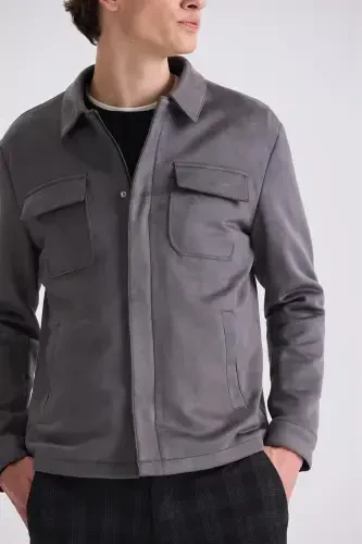 Дымка Comfort Fit Mock Neck Transition Уютная куртка - 3