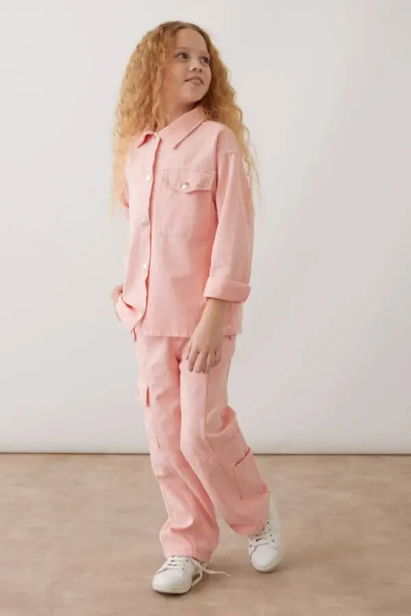 Джинсовая куртка для девочек марки Cichlid - 1