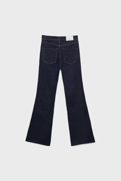 Джинсы D74 Slim Fit с испанским кроем - 13