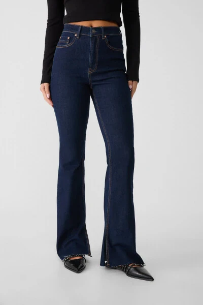 Джинсы D74 Slim Fit с испанским кроем - 2