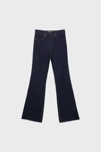 Джинсы D74 Slim Fit с испанским кроем - 5