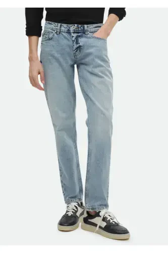 Джинсы Indigo Düz Regular Fit Denim 100% хлопок - RAMSEY (1)