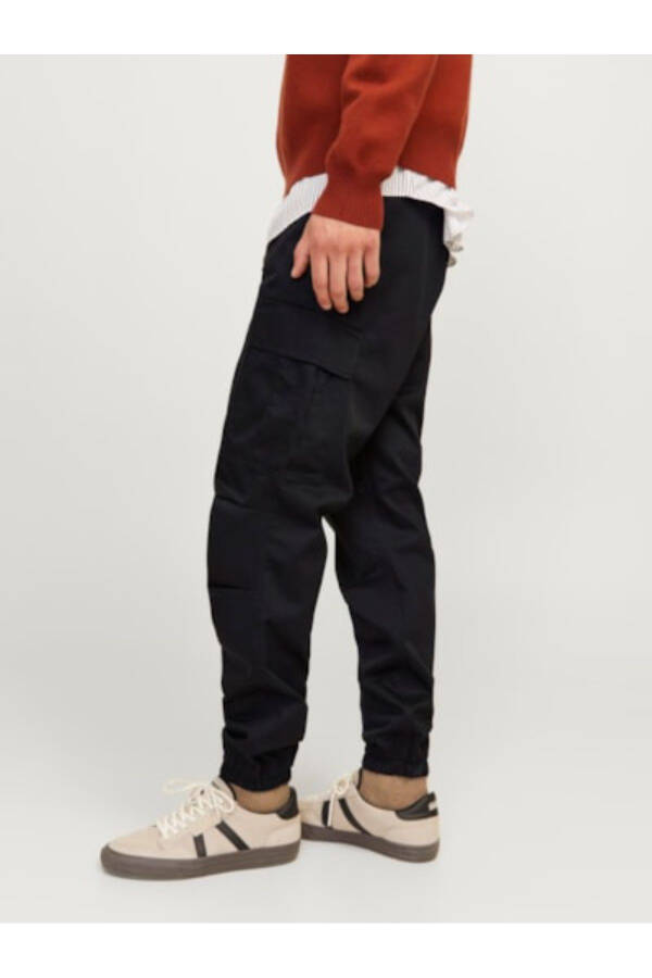 Джинсы карго Jack&Jones 12258324 JPSTKANE JJROUPE JOGGER Черные - 13