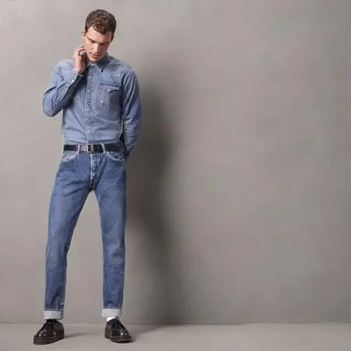 Джинсы Levi's Men's 501 Original Fit (также доступны в размерах Big & Tall) - 4