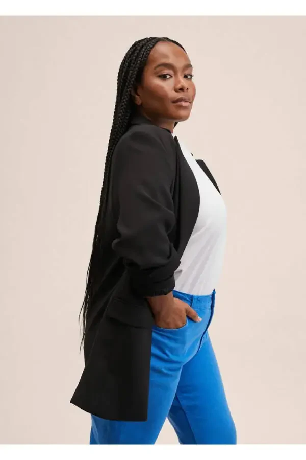 Джинсы Mom с высокой талией - 7