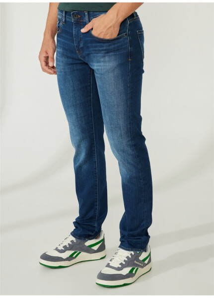 Джинсы мужские Armani Exchange прямого кроя с нормальной посадкой 3RZJ13 1500-INDIGO DENIM - 8