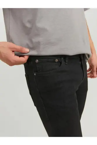 Джинсы мужские Jack Jones JJLIAM MF 773 - Черный деним - JACK & JONES (1)