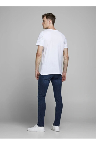 Джинсы мужские Jack&Jones 12173407 Jjıglenn Jjorıgınal Am 812 Синий - 4