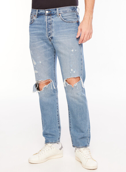 Джинсы мужские Levi's A4677-0007 синие, Regular Fit, классическая посадка - 10