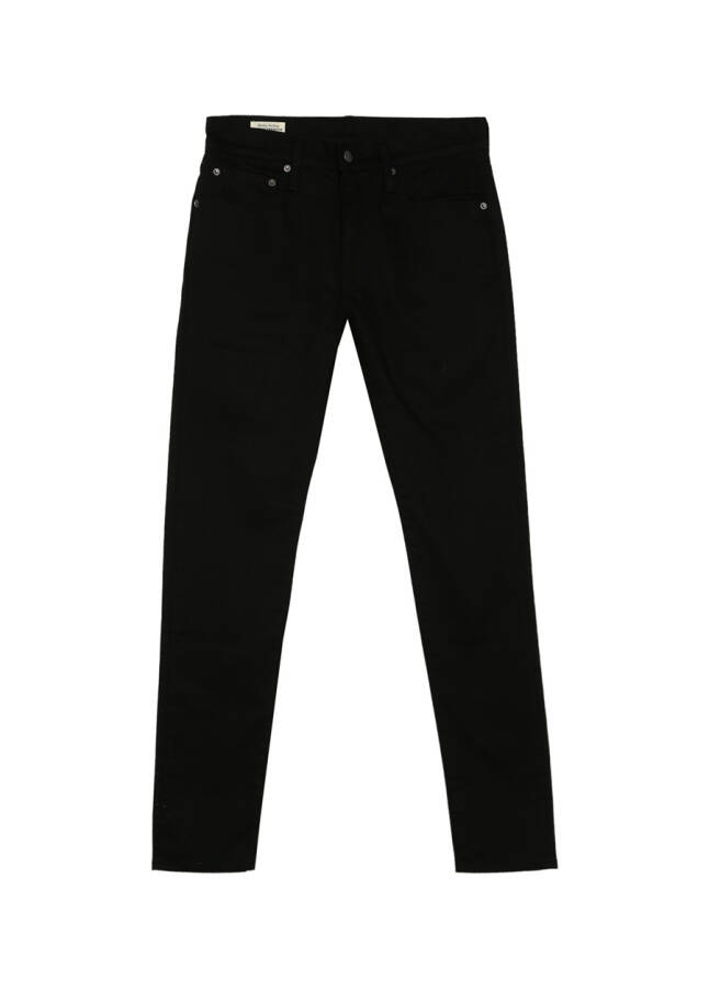 Джинсы мужские Levi's Slim Tapered черные, с нормальной посадкой - 5