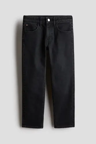 Джинсы Relaxed Tapered Fit — Черные - 3