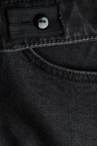 Джинсы Relaxed Tapered Fit — Черные - 4