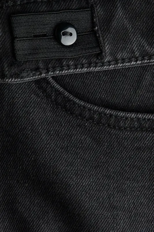 Джинсы Relaxed Tapered Fit — Черные - 4