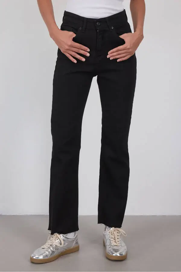 Джинсы с необработанным краем PN8532-PNF - 2