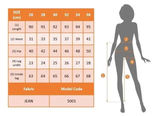 Джинсы с высокой талией и лайкрой, 90 см - 5