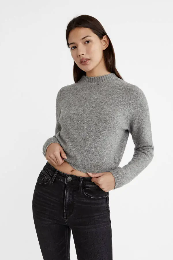 Джинсы скинни с высокой талией - 4