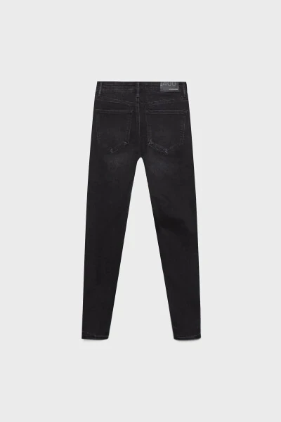 Джинсы скинни с высокой талией - 6