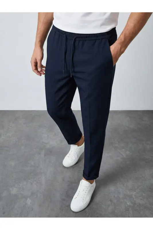 Джоггеры с двойными штанинами Slim Fit - 4