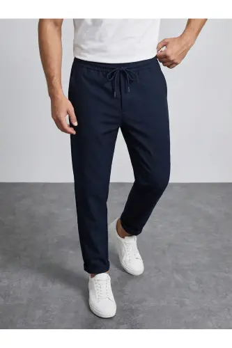 Джоггеры с двойными штанинами Slim Fit - 5