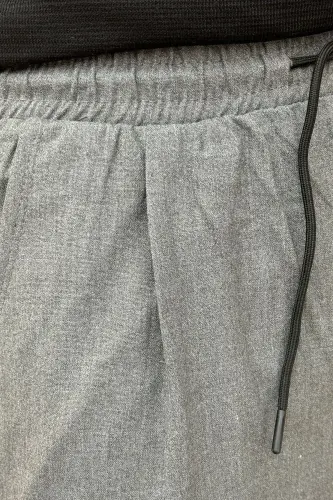 Джоггеры Slim Fit, Old Money Culture, Эластичные, Складки, Эластичный пояс и манжеты, 24INP199D - 5