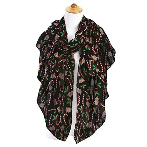 E-Clover Fashion Ayollar uchun yengil ro'mol bahor/yoz/qish uchun sharf o'rash - 5