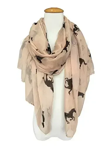 E-Clover Fashion Ayollar uchun Yengil Sharflar Bahor/Yoz Qish uchun Roʻmol Oʻrash - 4