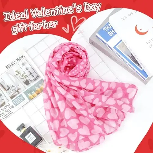 E-Clover Fashion Ayollar uchun yengil sharflar Bahor/Yoz/Qish uchun ro'mol o'rash - 4