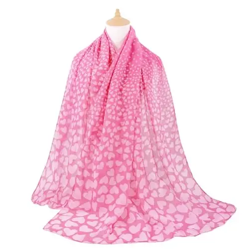 E-Clover Fashion Ayollar uchun yengil sharflar Bahor/Yoz/Qish uchun ro'mol o'rash - 7